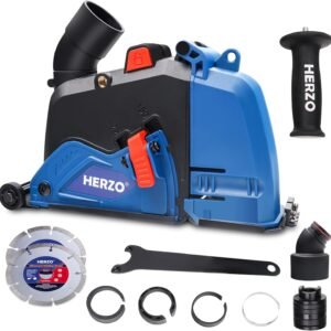 HERZO HCD45U – Kapak aspirimi për mulli këndor 125 mm