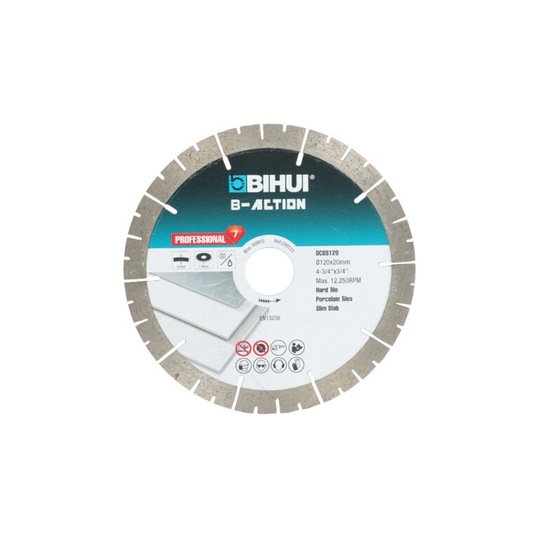 BIHUI DCBS120 – Disk diamanti i dhëmbëzuar 120 mm