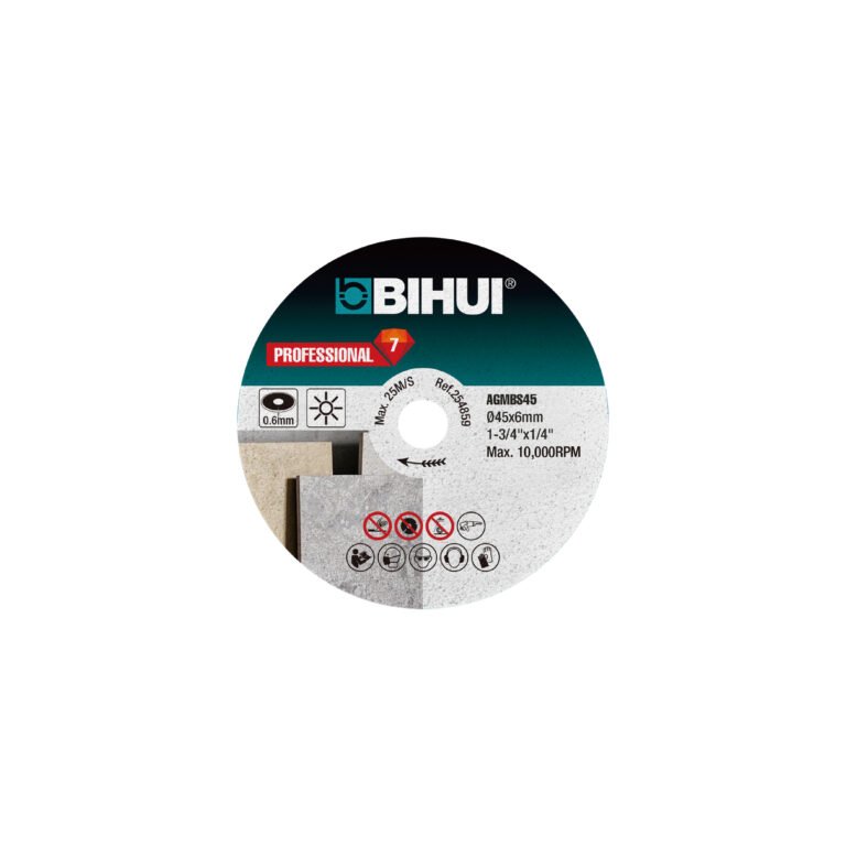 BIHUI AGMBS45 – Disk diamanti i sinterizuar ø 45 mm për mini fleks