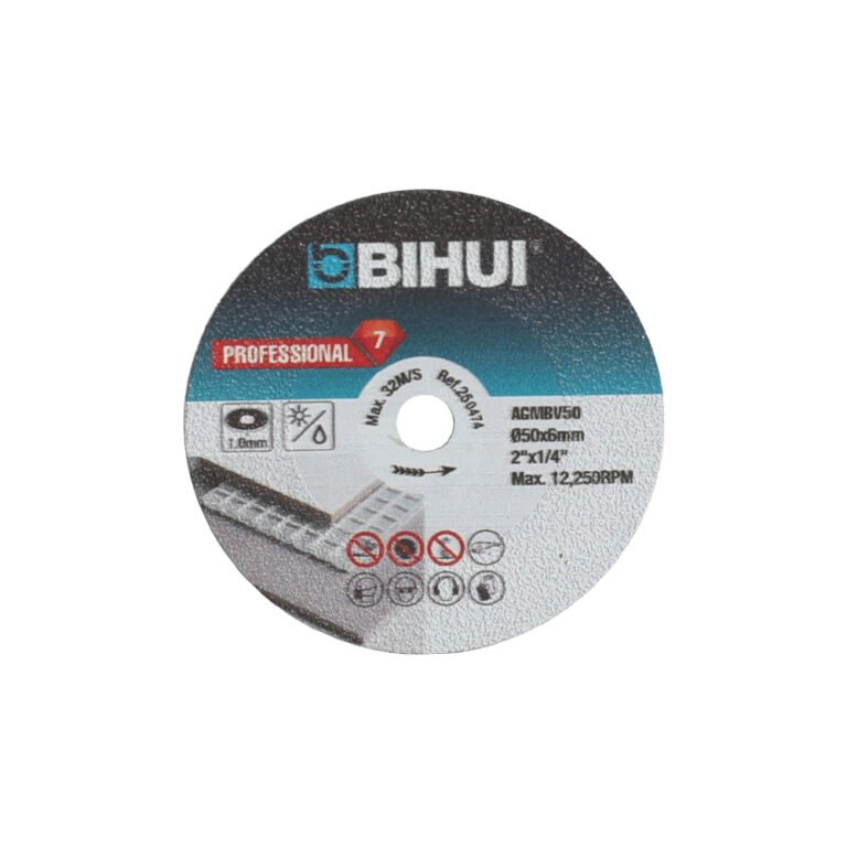 BIHUI AGMBV50 – Disk diamanti i salduar në vakum ø 50 mm për mini fleks
