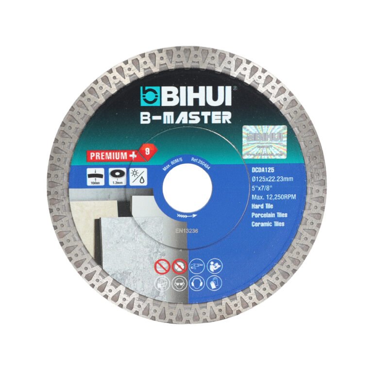 BIHUI DCDA125 – Disk diamanti B-MASTER 125 mm me fllanxhë të dyfishtë