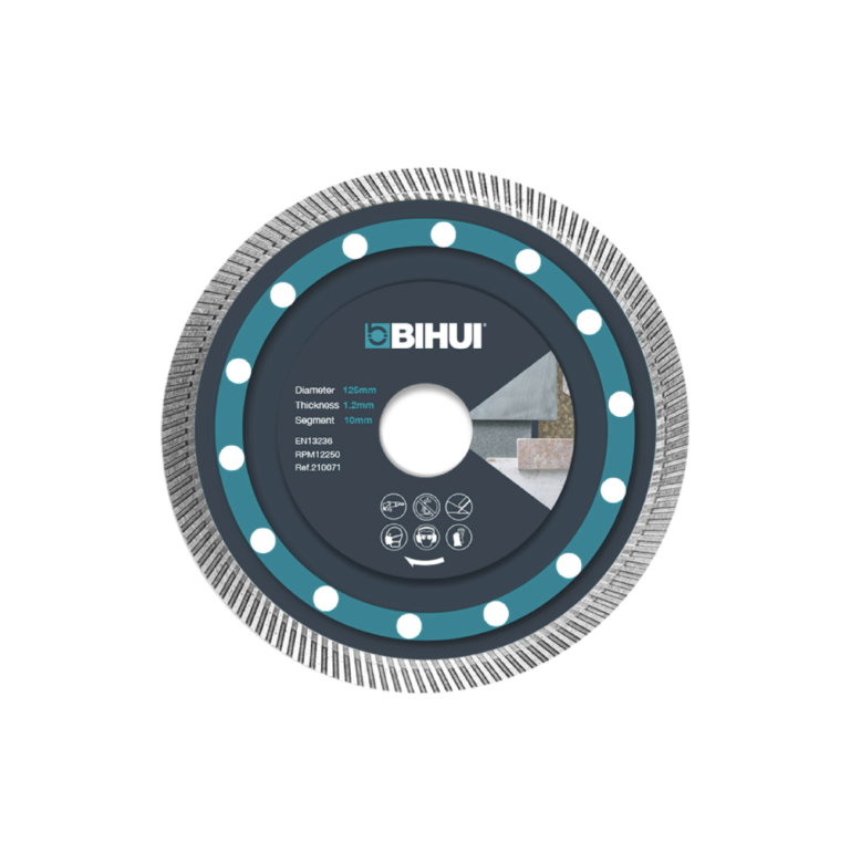 BIHUI DCBN125 – Disk diamanti me dhëmbë të ngushtë 125 mm