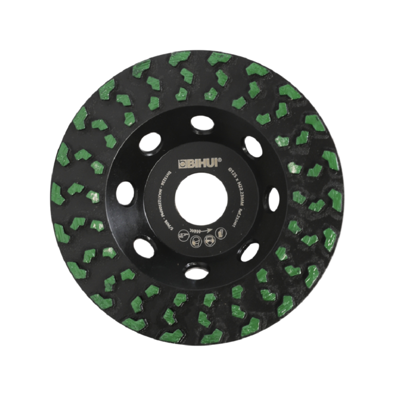 BIHUI DCWS5 – Kupë diamanti me dy rreshta 125 mm