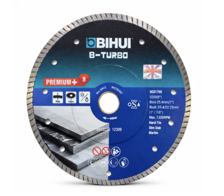 BIHUI DCDT200 – Disk diamanti Turbo 200 mm